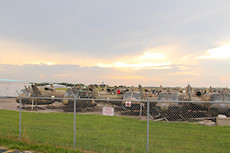 scrapped helicopters at MLB