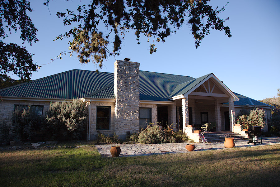 rear view of house