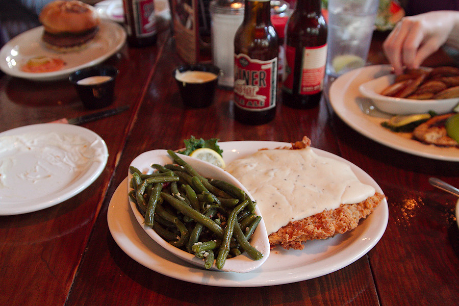 Chicken Friend Steak from the Gristmill