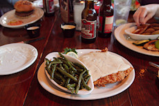 Chicken Friend Steak from the Gristmill