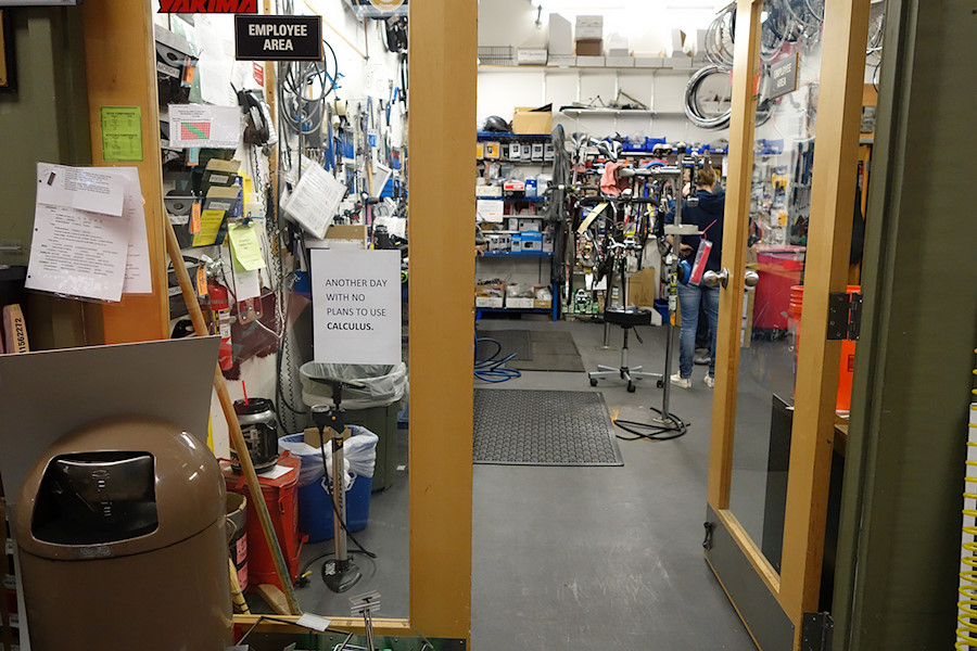 ANOTHER DAY WITH NO PLAN TO USE CALCULUS (College Park REI)