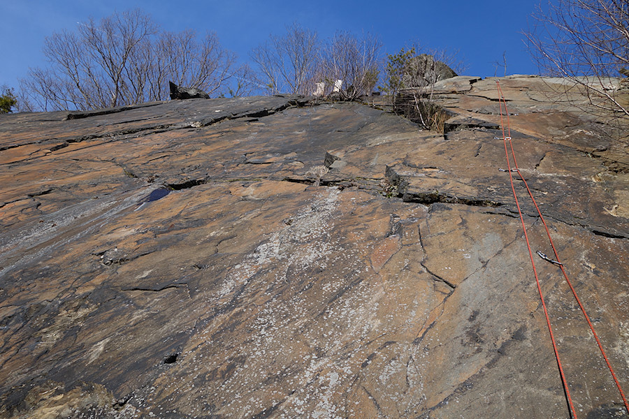 rope on Snake Route (5.7)