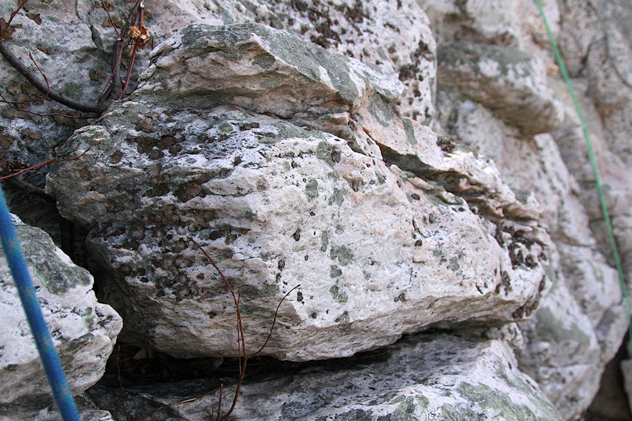 large detached block on Jim's Throne