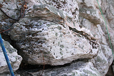 large detached block on Jim's Throne