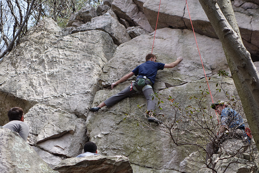 climbers on Bloodguard