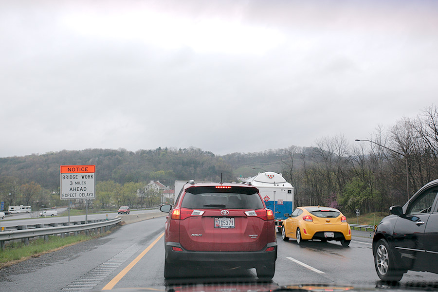 highway construction in Cumberland was a minor bump in the road on arrival