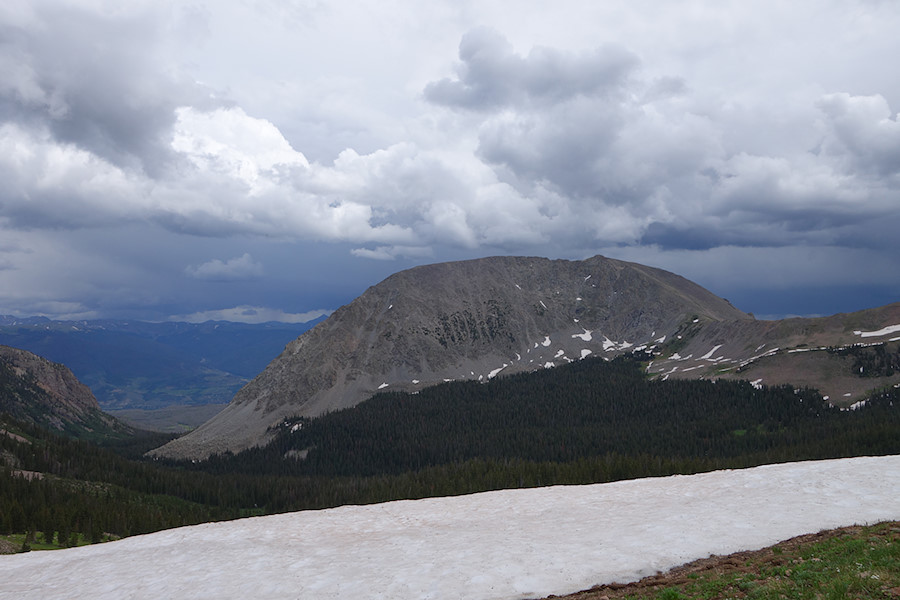 view of Buffalo mountain and Silverthron