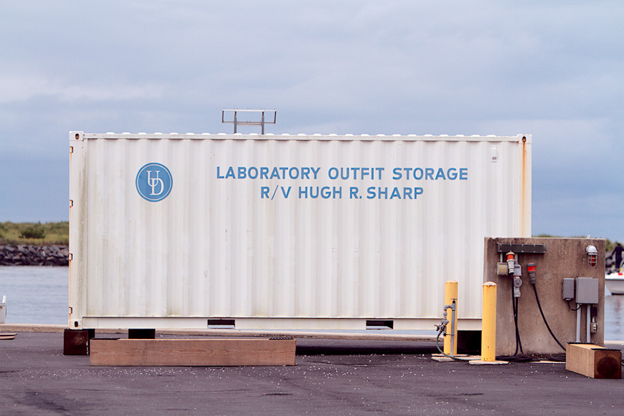 Laboratory Outfit Storage R/V Hugh R. Sharp