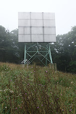 gas pipeline pumping station radio reflector