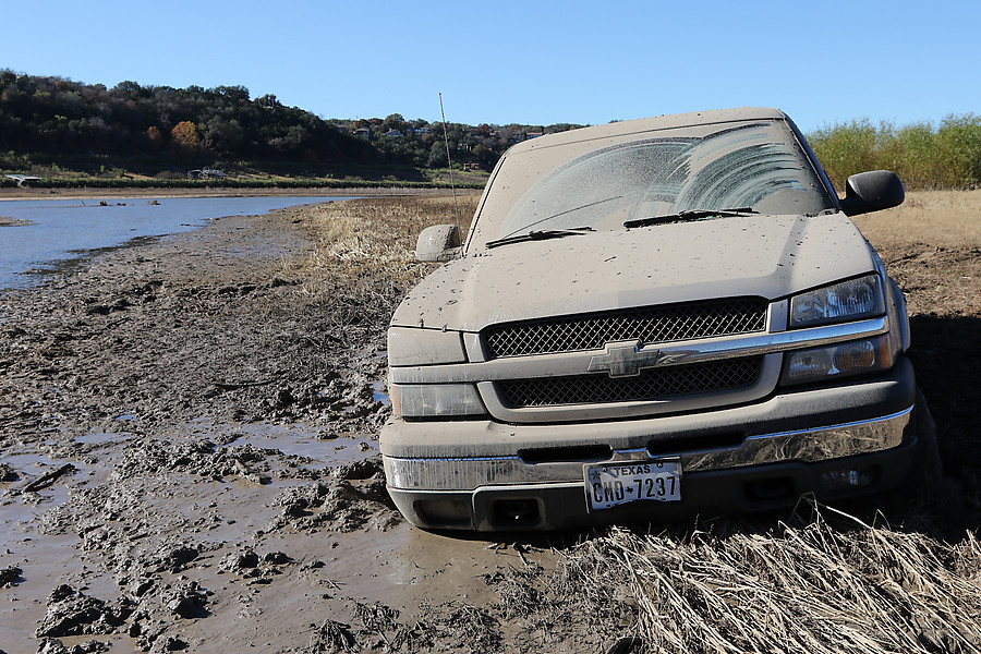 stuck truck