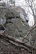 overlook rocks don't have much climbing potential, but it could be fun to play on