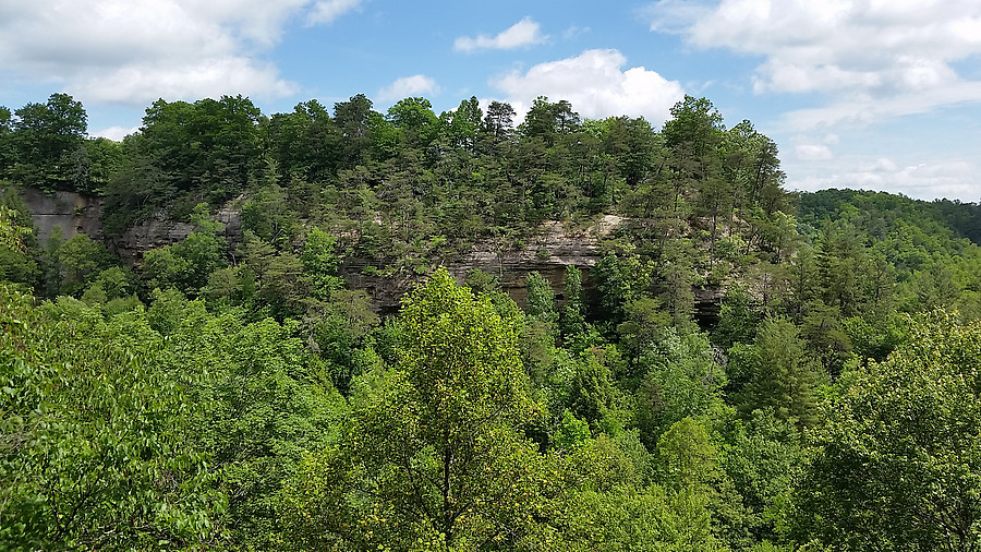 view across from the top of the Boneyard