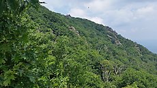 Brimstone rocks at Wintergreen