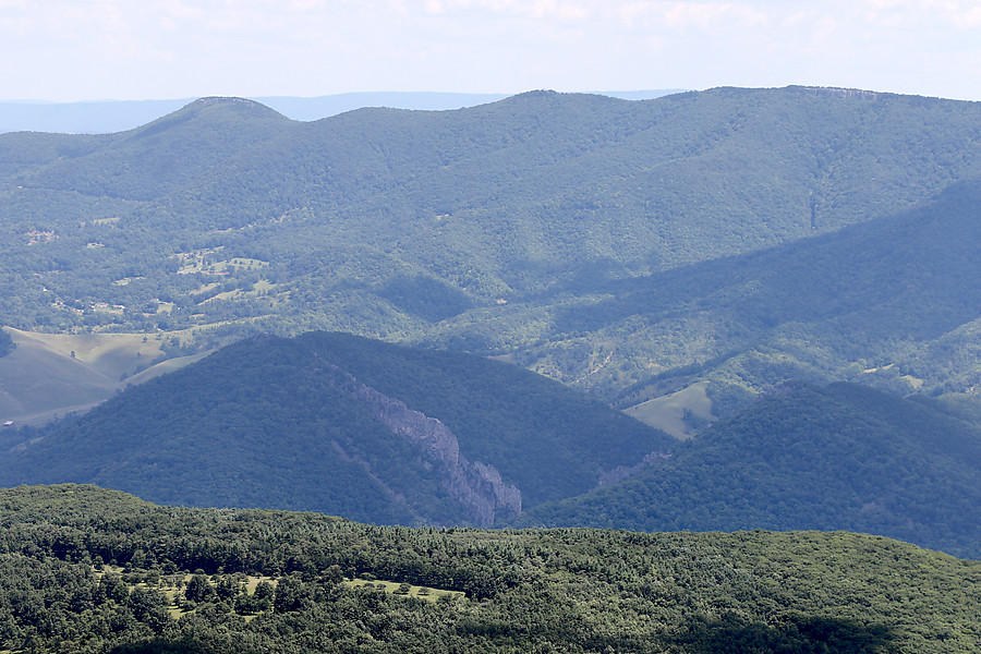 view from Spruce Knob - Nelson Rocks?