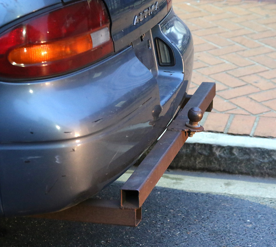 nice simple DIY trailer hitch