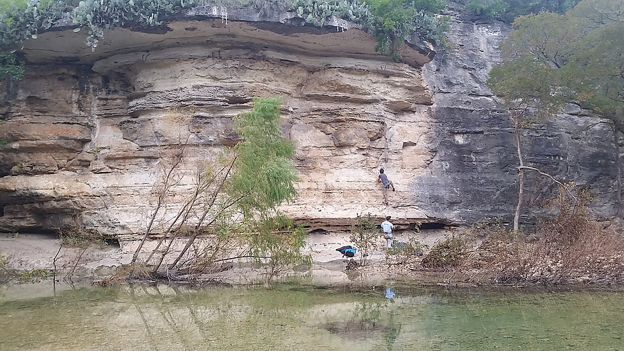 Seismisc Wall, Austin Greenbelt