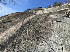 looking up - first real overlook is just up and to the right