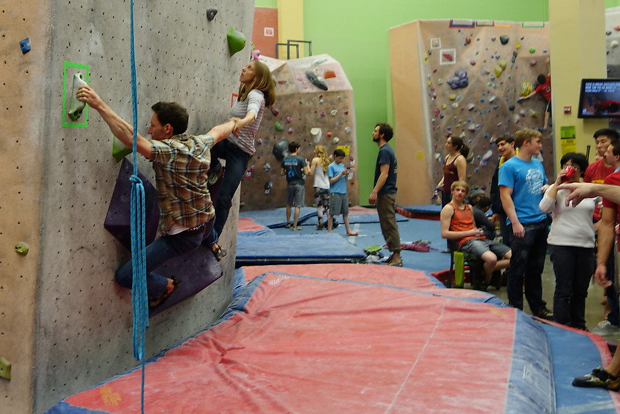 team bouldering