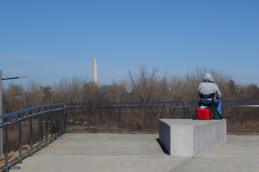 planespotting at Long Bridge Park