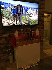 awesome beer and cider setup