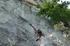 about to tackle the 5.7 layback variation of Conns East