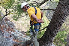 40th anniversary of Seneca Climbing for this gentleman - bad picture, cool guy