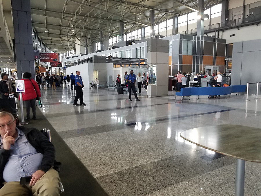 TSA airport lockdown