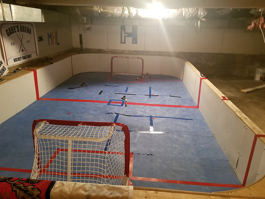 knee hockey?