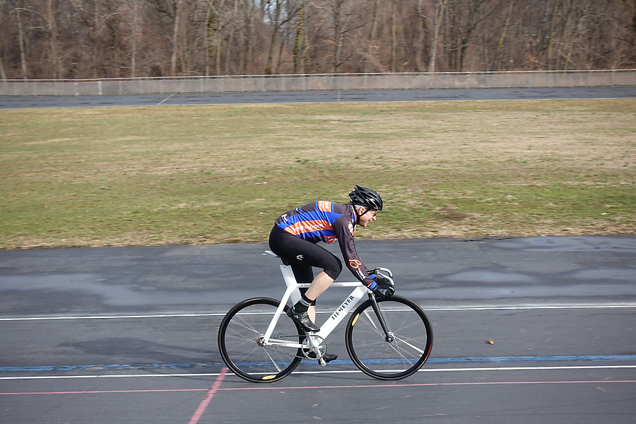 track cyclist