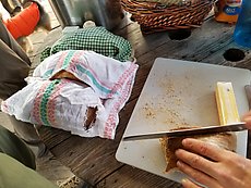 Tess' amazing fresh-baked bread!