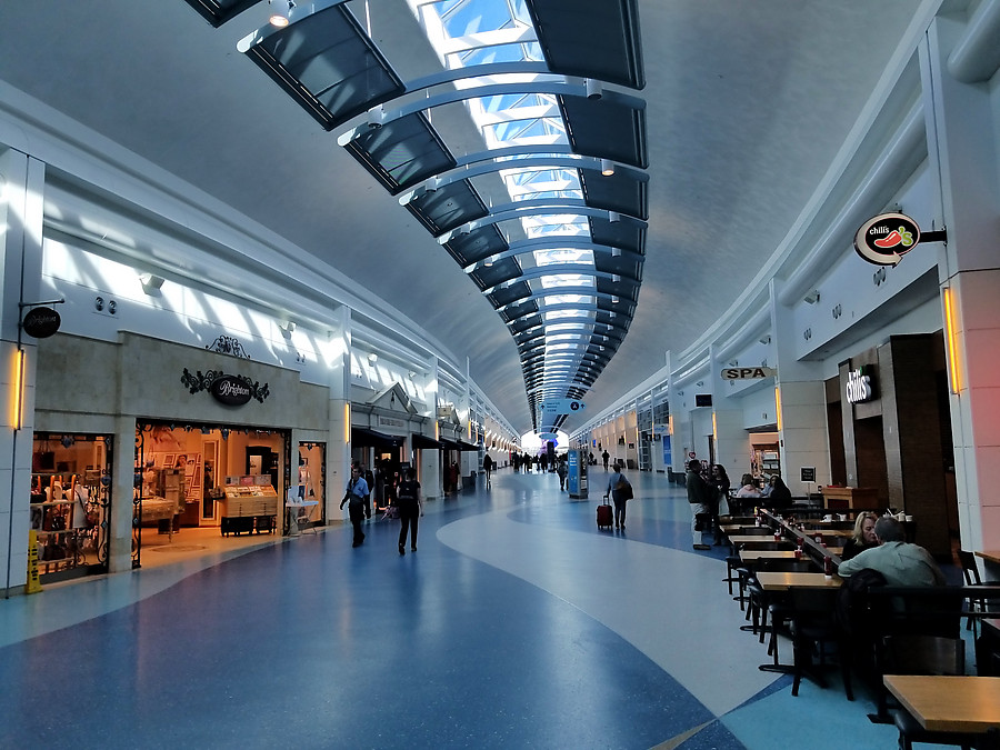Jacksonville airport interior