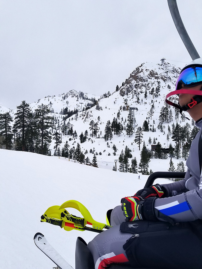 really nice Chinese olympic hopeful who was training for ski racing
