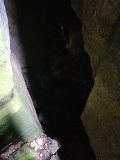 cave weirdness in the chimney