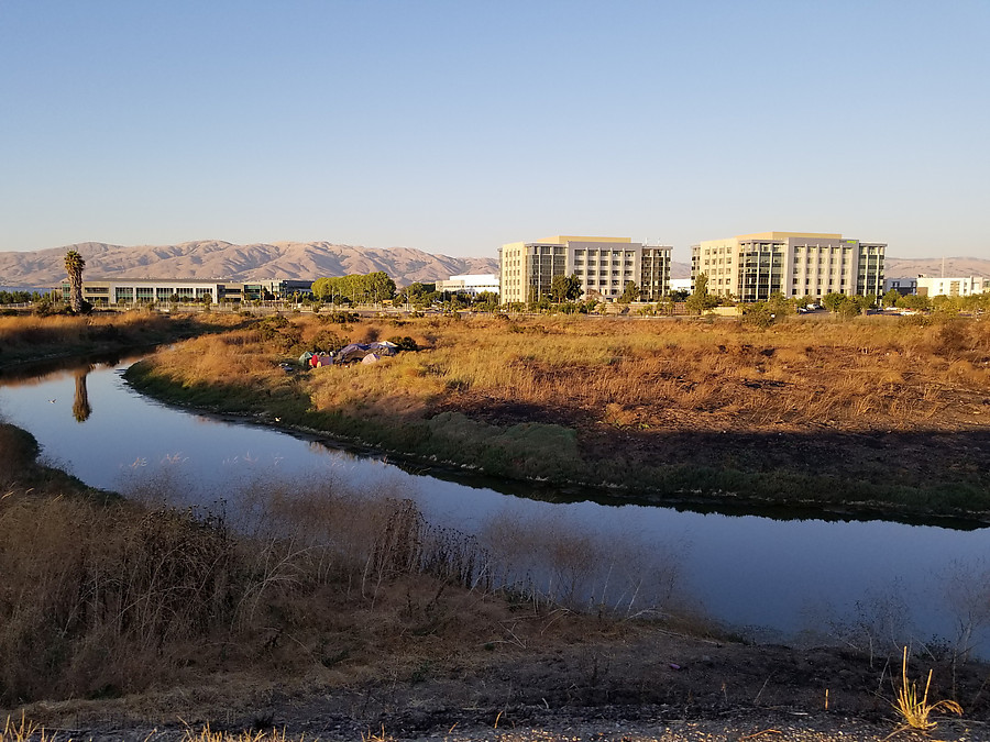 giant homeless camp