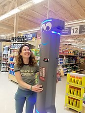 meeting Marty, the autonomous store robot