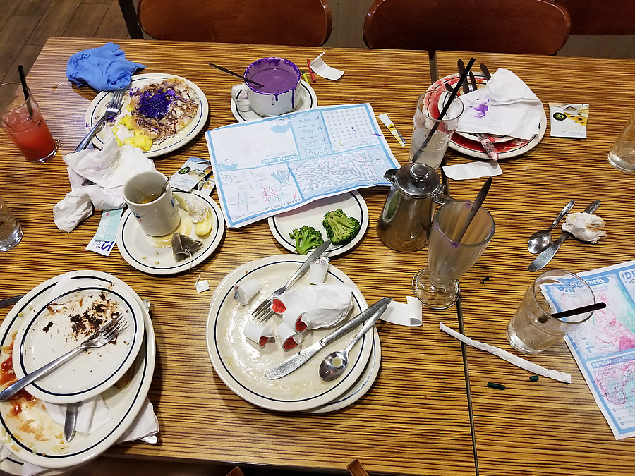 observed leftovers, IHOP, Winchester, VA