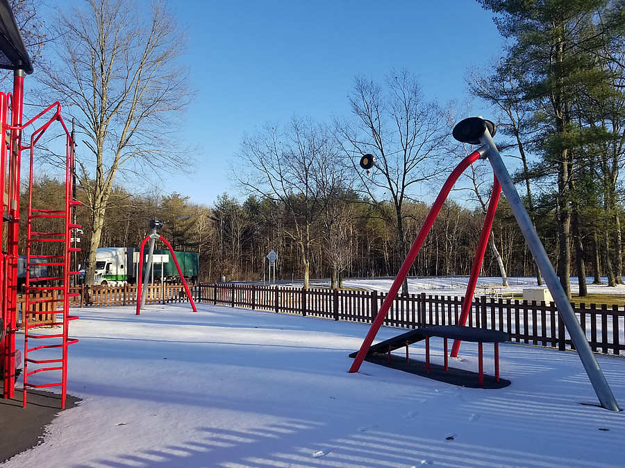 highway rest stop zip line