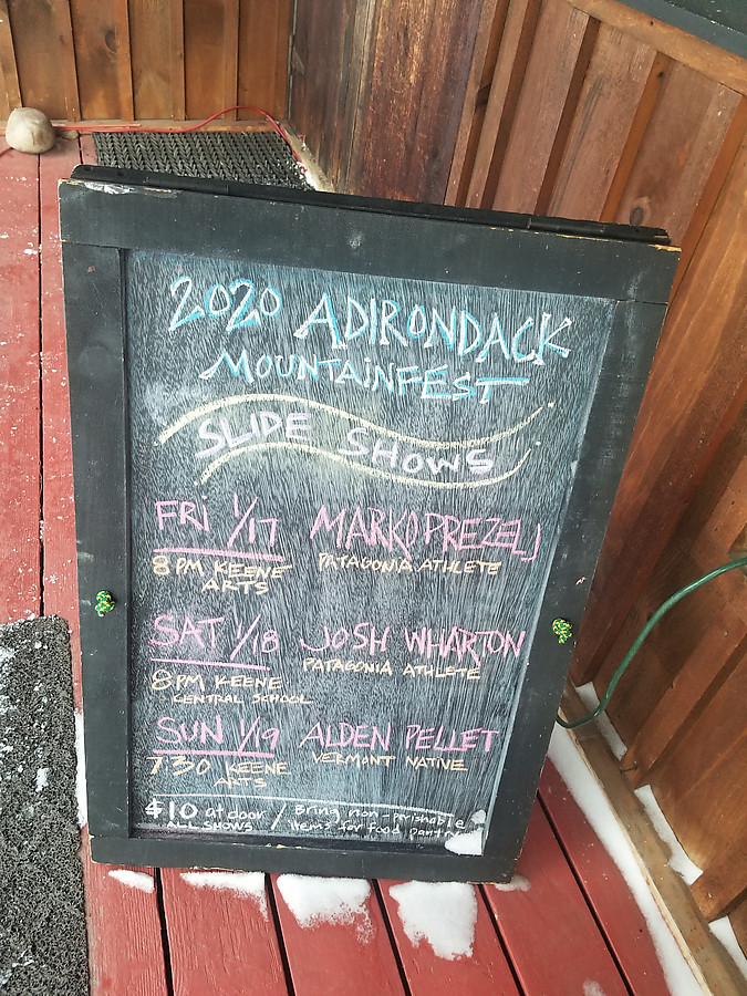 2020 ADK Mountainfest slide shows