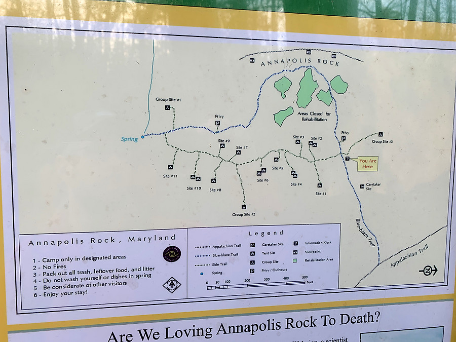 Annapolis Rocks campground