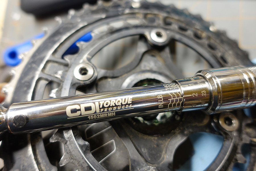 with blue loctite this time and an update to my regular bolt check routine
