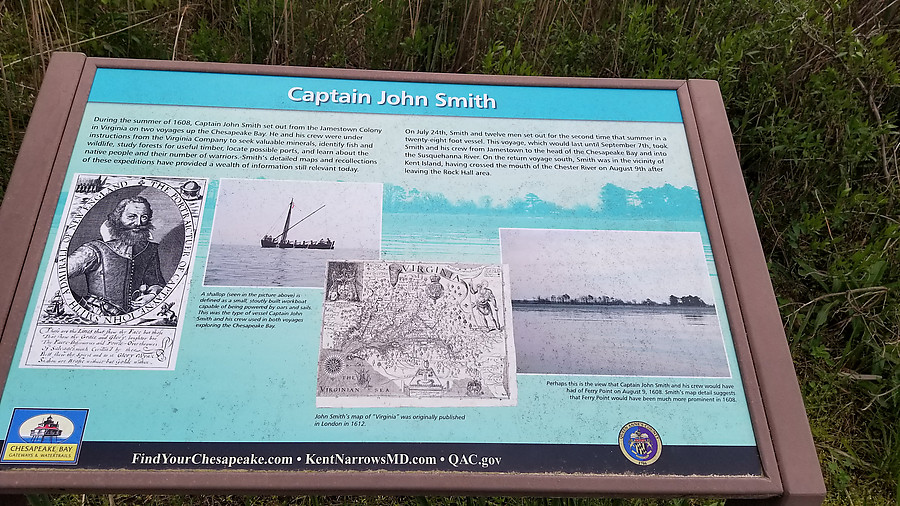 Captain John Smith sign