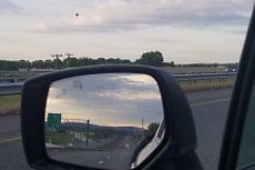 hot air balloon over Frederick