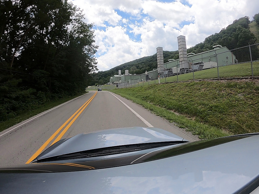 Seneca Rocks natural gas compressor station