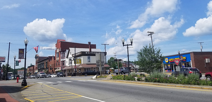 downtown Skowhegan