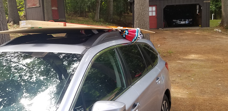 abusing the Subaru rack