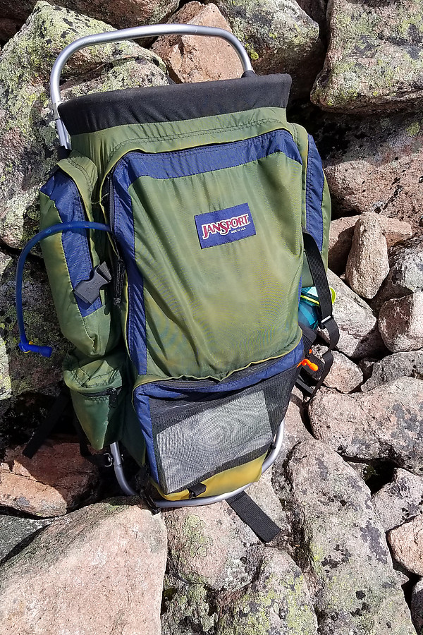 old school Jansport backpack