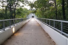 pedestrian bridge over rt 29