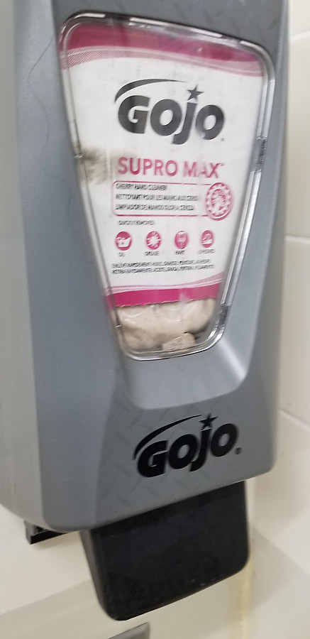 it's surprisingly nice to come across proper hand soap at a gas station after a long day of climbing