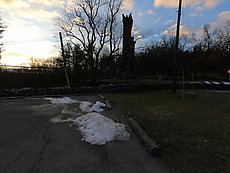 snowpiles still around