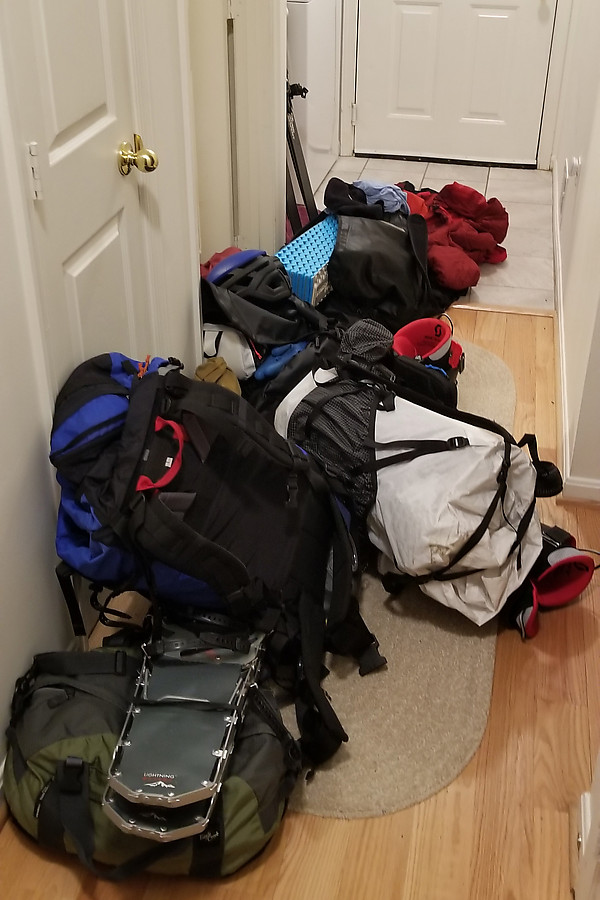 unloaded, but not unpacked